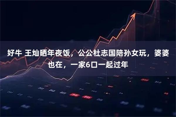 好牛 王灿晒年夜饭，公公杜志国陪孙女玩，婆婆也在，一家6口一起过年